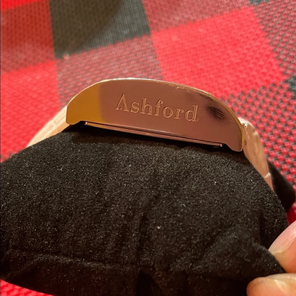 Ashford SC3230 Silver Watch with White Strap - 28mm